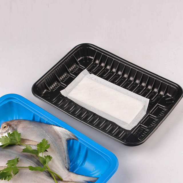 Wholesale Disposable Meat Moisture Absorber Fish Absorbent Pad