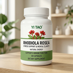 Cápsulas de Energía Natural de Rhodiola Alivian el estrés, mejoran la concentración, te mantienen en óptimas condiciones durante todo el día - Product Image 1