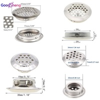 Grille d'aération circulaire en acier inoxydable Goodsheng avec fonction de dissipation de chaleur