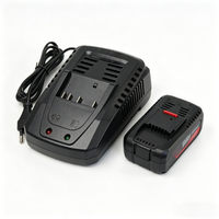 Adaptateur de chargeur de batterie 18V durable, chargeur rapide multi-protection pour batteries de perceuses et visseuses sans fil BOSC