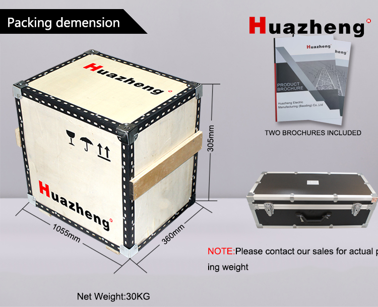 Bộ Thử Điện Áp Chịu Được Điện Áp Huazheng, Thiết Bị Kiểm Tra Hipot Điện Một Chiều ZGF 120KV 5mA DC