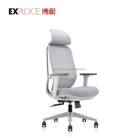 Bonai – chaise de bureau moderne à dossier haut en maille ergonomique et confortable