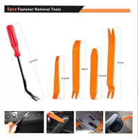 Assortiment de fixations pour voitures transfrontalières, ensemble de clips en plastique pour panneaux de porte, doublures d'ailes, garde-boue et pare-chocs
