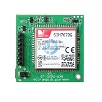 HAISEN NOUVEAU SIMCOM ORIGINAL SIM7670G Nouveau Kit Breakout SIM7670 avec fente pour carte SIM Push-Push et GPS, Carte de développement 4G LTE Cat 1 7670