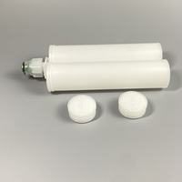 Usine directe 1:1 AC 400mL PP PBT 2K type C côte à côte en plastique époxy double AB colle adhésive deux parties cartouche bouteille vide