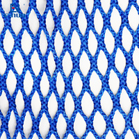 Filet sans nœuds en UHMWPE bleu haute résistance - Polyvalent pour yacht et hamac