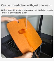 Kunden spezifische Schneide bretter für Küchen geschirrs püler Chaucherie Board Set mit hängendem Loch Form beständiges Verbund-Schneide brett