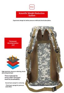 Mochila de Montañismo Impermeable de 80L, Gran Capacidad, Tela Oxford, para Senderismo y Camping al Aire Libre - Product Image 6