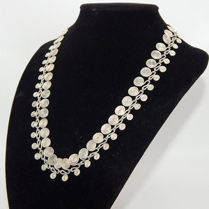 Intricato. Collana 925 con disegno a pergamena in argento Sterling - Product Image 3