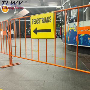 Barriera resistente evento folla controllo barriera barriera pannelli di recinzione espandibile in metallo controllo folla barriera - Product Image 3