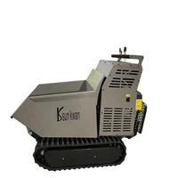 Chine Usine 500kg Déchargement manuel Brouette électrique motorisée Jardin Mini Dumper Camions à benne basculante à vendre