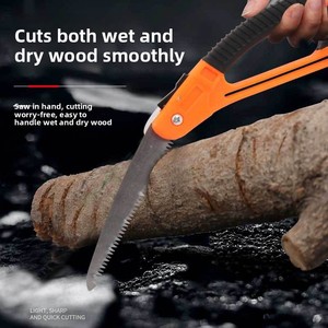 <span class=keywords><strong>Sierra</strong></span> de mano plegable portátil para carpintería, poda, bricolaje, uso industrial, jardín y <span class=keywords><strong>camping</strong></span> - Product Image 4