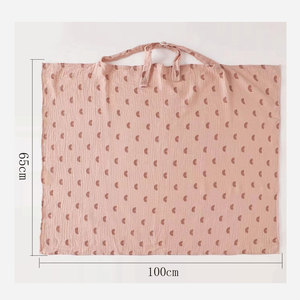 Регулируемый шейный ремень 100% хлопковый с принтом из муслина для кормления грудью накидка пончо для кормления - Product Image 4