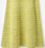 Robe pull midi en maille jacquard simple de haute qualité, col rond, sans manches, coupe trapèze, ajourée, pour femme, décontractée et élégante