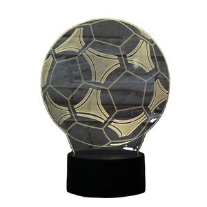 Lámpara 3D <span class=keywords><strong>de</strong></span> alta calidad para balón <span class=keywords><strong>de</strong></span> fútbol, base negra <span class=keywords><strong>de</strong></span> ilusión 3D, decoración <span class=keywords><strong>de</strong></span> 7 colores, luz nocturna para regalo <span class=keywords><strong>de</strong></span> recuerdo - Product Image 1
