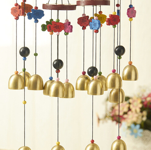 Carillons éoliens en <span class=keywords><strong>bambou</strong></span> et cuivre créatifs pour la décoration de la maison en gros - Product Image 3