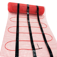 Système de chauffage au sol électrique moderne, flexible, à chauffage rapide, facile à installer, durable, tapis chauffant pour la maison et l'hôtel