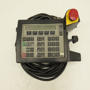 Teclado portátil HAA3560BBA para robot con cable de 35' y botón de parada de emergencia - Product Image 1