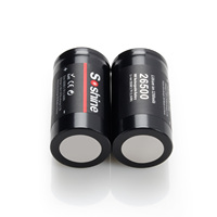 Baterai Isi Ulang Sel 26500, 3.7V 3200mAh Li-ion - 2 Buah (Paket isi 1)