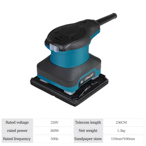 Machine à polir multifonctionnelle 360W, nouvelle <span class=keywords><strong>petite</strong></span> machine à poncer le bois, machine à poncer plate <span class=keywords><strong>pour</strong></span> meubles, efficace, 220V électrique - Product Image 2
