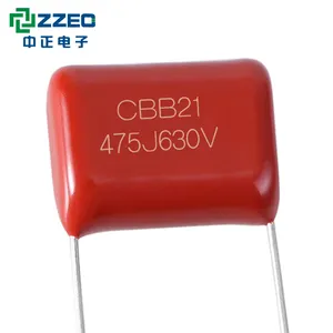 Resistor Mpp 4.7mfd 400v 475k Polypropylene Top Sell 31mm And 630v Cbb 475j 4.7uf P25mm Metallized Film Capacitor 475 250v