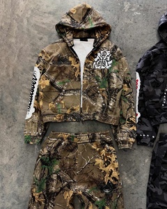 OEM Custom Streetwear Dtg Printing Heavyweight <strong>Cotton</strong> Graphic Hoodie and Sweatpants Set Tracksuit Sweat Suit <strong>for</strong> <strong>Men</strong> - Product Image 4