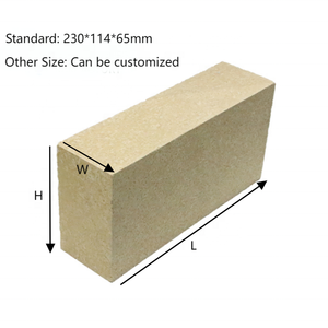 ייצור מפעל ייצור במחיר התנגדות תרמית גבוהה אלומינה אש גבוהה אלומינה אש - Product Image 2