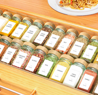 Vente en gros de couvercles à vis en bambou personnalisés, de qualité supérieure, écologiques, réutilisables, adaptés aux aliments, pour bocaux de 4 oz, pour le stockage des épices, 200F