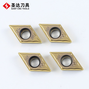 Herramientas de corte: Insertos cementados para torneado DCMT11T304, herramienta de torneado DCMT, insertos CNC, accesorios para herramientas eléctricas DCMT11T304 - Product Image 2