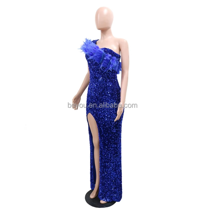Zeta Phi Beta Navy Blue Banquet Party Dresses Women