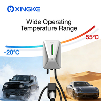 Chargeur mural universel pour VE OEM 7kW 32A Prise Type 2 Monophasé 230V AC Bluetooth