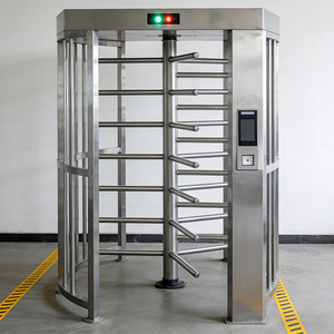 Modules d'accès personnalisables OEM/ODM, <span class=keywords><strong>portillon</strong></span> tournant pleine <span class=keywords><strong>hauteur</strong></span> haute sécurité pour la sécurité des accès piétons en usine - Product Image 2