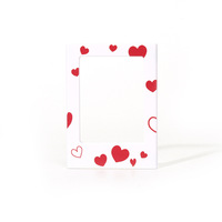 Set Bingkai Foto Plastik Magnetik Mini DIY Kreatif 3-Inci, Cetak UV Warna-Warni Lucu, Bingkai Foto instax Grosir Kustom