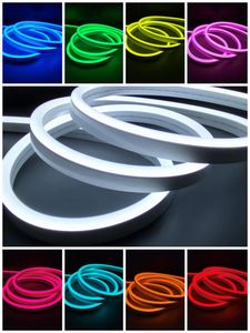 Tira de luces de neón <span class=keywords><strong>LED</strong></span> de silicona suave Flexible personalizada al por mayor 8*16MM 2,5 CM corte IP67 12V 24V tira de luces <span class=keywords><strong>LED</strong></span> - Product Image 4