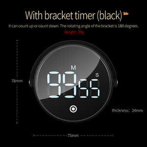 Chất lượng cao từ tính Loud kỹ thuật số nhà bếp đếm ngược hẹn giờ đếm ngược lên đồng hồ hiển thị đếm ngược kỹ thuật số hẹn giờ để nấu ăn - Product Image 2