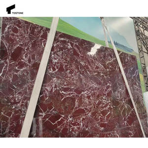 Тостон Италия Rosso Levanto красный натуральный мраморный туалетный столик для современной домашней виллы отель ванная комната умывальник интерьер украшения - Product Image 4