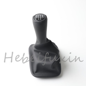 Couvercle anti-poussière pour pommeau de levier de vitesse de voiture, pour Bmw E46 5 6 vitesses, matériau Pu pliable noir - Product Image 3