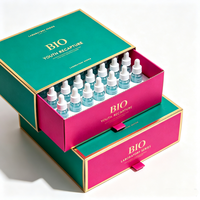 Boîte en carton personnalisée en gros avec insert en mousse pour flacon en verre de 5 ml et 10 ml