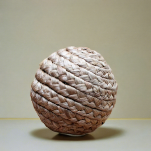 Coco Ball - Bolsa de Yute Ecológica, Estilo Art Déco, Ligera, Artesanal, a la Moda, para Decoración de Oficina, Ocasiones Festivas - Product Image 1