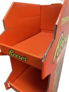 Custom Supermarket Halloween Snack <strong>Display</strong> <strong>Racks</strong> Cardboard Pop Floor <strong>Display</strong> Stand Cookies Chips <strong>Candy</strong> Cardboard <strong>Display</strong> <strong>Shelf</strong> - Product Image 2