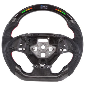 <span class=keywords><strong>Volante</strong></span> de Fibra de Carbono Accesorios para Automóvil para <span class=keywords><strong>Chevrolet</strong></span> Camaro ZL1 SS 2016-2020 <span class=keywords><strong>Volante</strong></span> de Cuero Personalizado - Product Image 1
