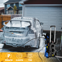 Meilleur nettoyeur haute pression pulvérisateur électrique de voiture à Jet d'eau lavage industriel 2 en 1 Blaster électrique sans fil Portable