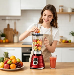 Licuadora <span class=keywords><strong>Oster</strong></span> 2026, Potente Licuadora Eléctrica para Jugos, Repuestos para Licuadora de Cocina, 750W, Multifuncional, Trituradora de Hielo con Molinillo Pequeño - Product Image 2