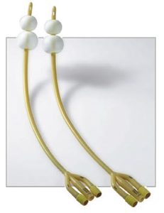 Sekali Pakai Silikon Dilapisi 4-Way <span class=keywords><strong>Double</strong></span> Balon Lateks <span class=keywords><strong>Foley</strong></span> Ureter Kateter - Product Image 3