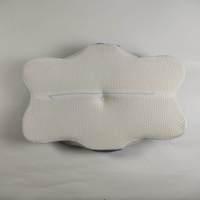 Oreiller ergonomique de luxe moderne en mousse à mémoire de forme en forme de papillon, pour dormeurs latéraux, lavable, respirant, avec logo personnalisé, vente en gros
