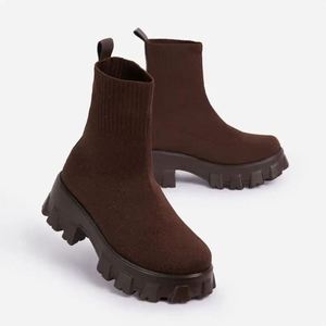 Ladies Classic Colorful Sock Shoes Casual Style <strong>Slip</strong> on Cheap Price Women Fashion Sneakers - Product Image 1