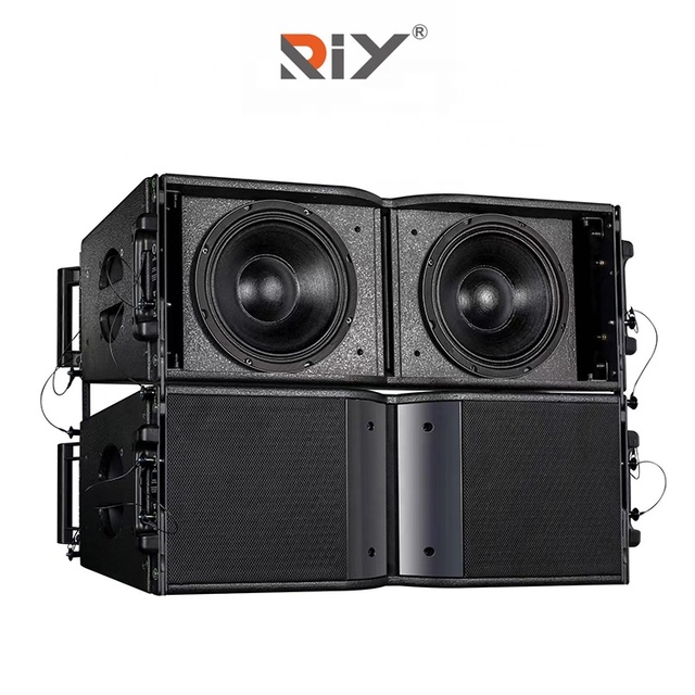 RIY-208 Dual 8 Inch Line Array Speaker Single 18 Inch Line Array Subwoofer Neodymium Magnet Line Array Speaker System