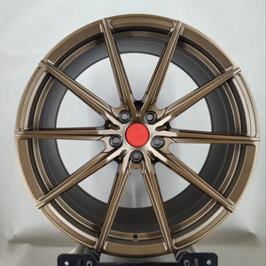 ล้อปลอม18 19 20นิ้ว5*112 5*114.3 10ก้านสีบรอนซ์สำหรับรถ Audi A4 A5 BMW 3 4 Series Civic Type R - Product Image 1