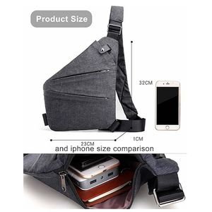 Personal <span class=keywords><strong>Flex</strong></span> <span class=keywords><strong>Bag</strong></span> Schlanke Umhängetasche Wasserdichte Trendige Reise-Diebstahlsichere Geldbörse für Damen und Herren - Product Image 2