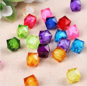 Groothandel Op Maat Grote Transparante Acryl Vierkante Kralen Voor Diy Sieraden Voor Het Maken Van Eigen Unieke Stukken - Product Image 4